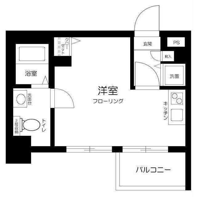 文京区本郷のマンションの間取り