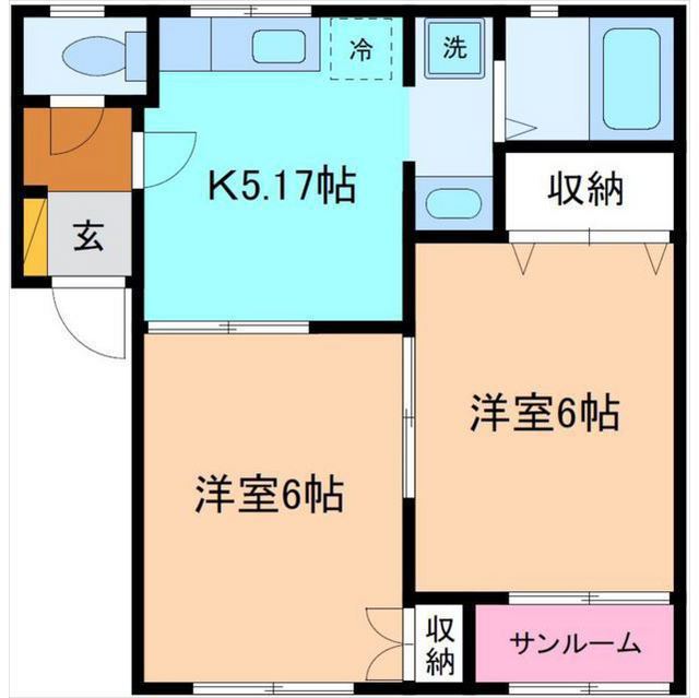 アロンジェの間取り