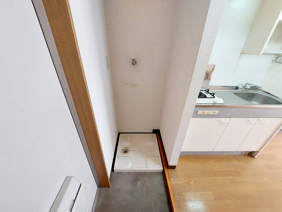 洗面設備　洗濯機置場