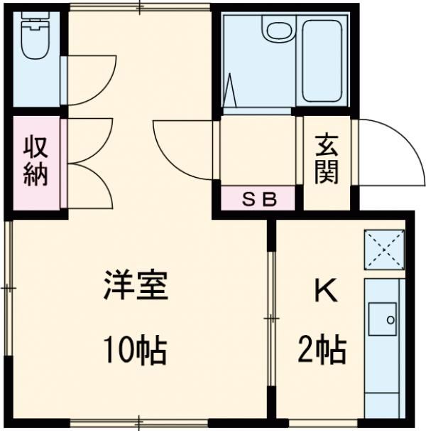 東京都三鷹市下連雀７（マンション）の賃貸物件の間取り