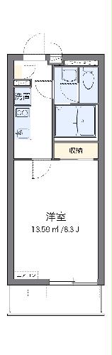 クレイノアメリアメゾンの間取り