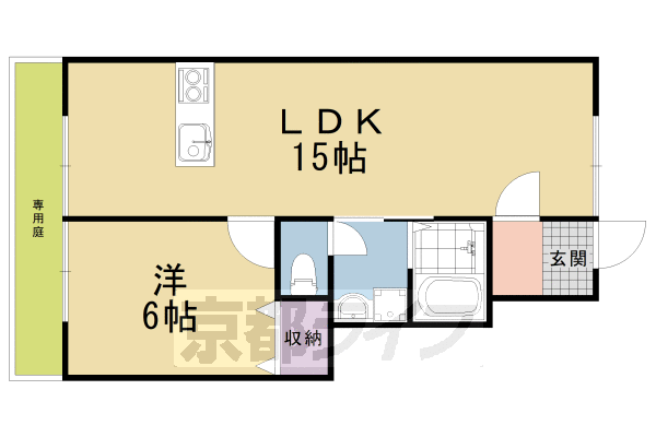 【リバーサイドアーバンＥの間取り】