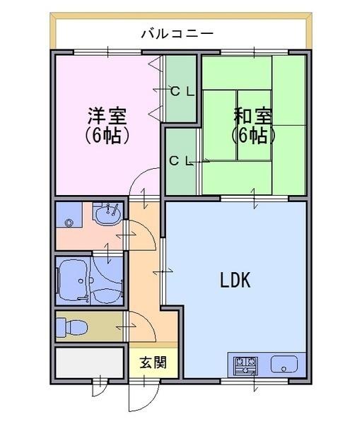 エルコラゾンの間取り