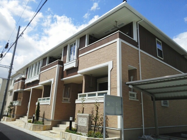 東大阪市岸田堂南町のアパートの建物外観