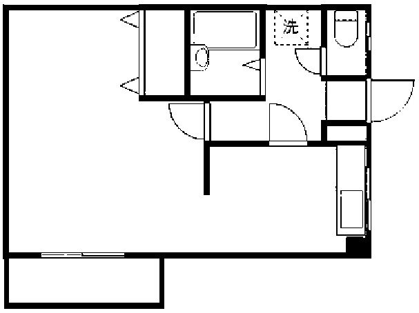 丸岡マンションの間取り