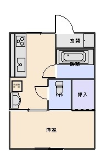 サンフィールド玉村Iの間取り