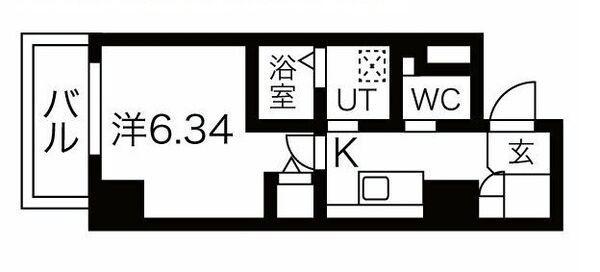 エヌエムキャトフヴァンヌフの間取り