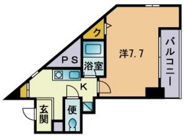 リヴァージュ大手門の間取り