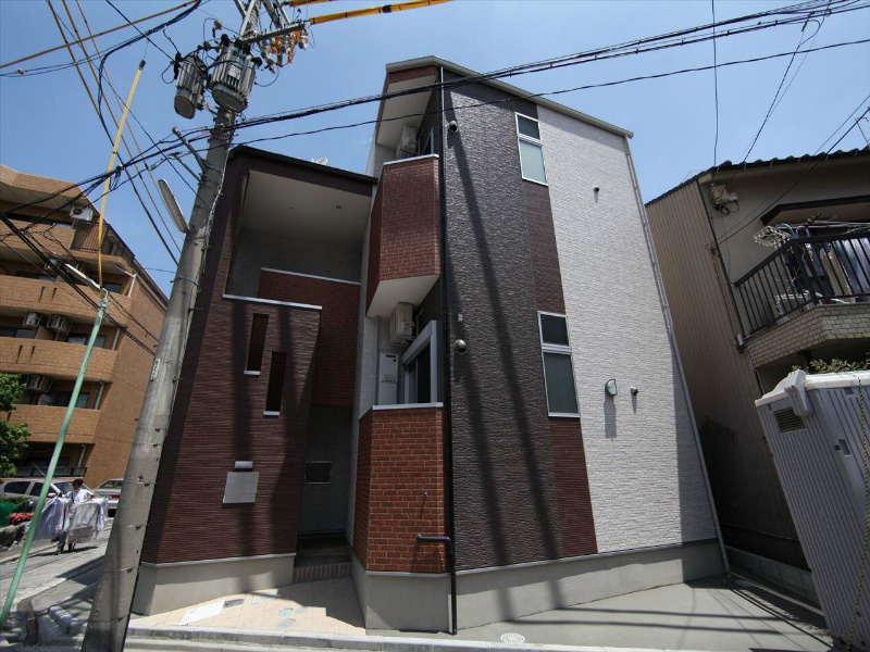 建物外観　外観　光インターネット無料　家具家電ご用意できます