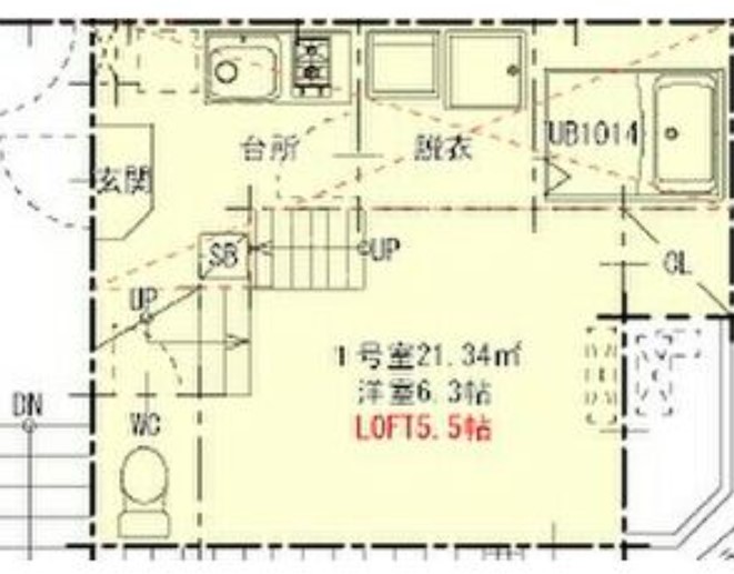 【ハーモニーテラス栄イーストの建物外観】