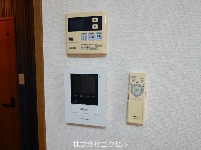 セキュリティ　来訪者の姿を確認できます。