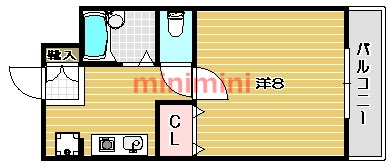 グレースメゾン本町の間取り