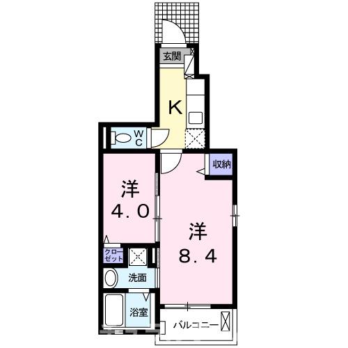 ベントレー向山の間取り