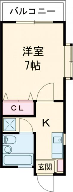 ハイツ憩の間取り