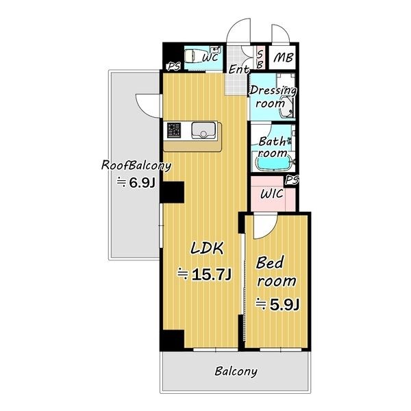 【名古屋市緑区西神の倉のマンションの間取り】