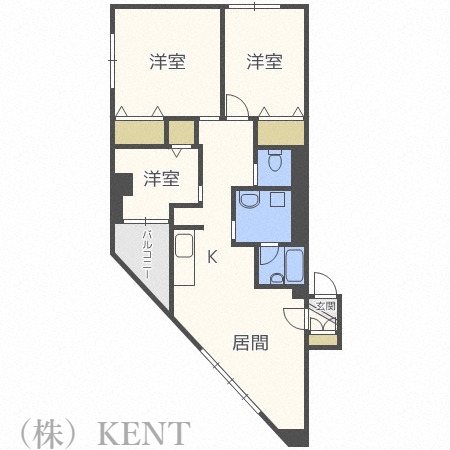 ファンシー西町の間取り