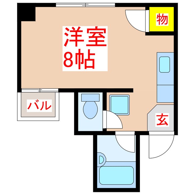 エース平之町の間取り