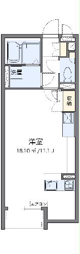 レオネクストオットの間取り