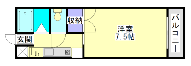 サンライズ都北の間取り