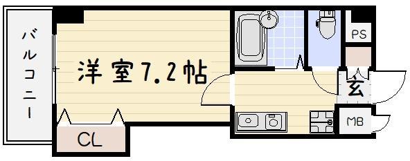 アクス敷島２１の間取り