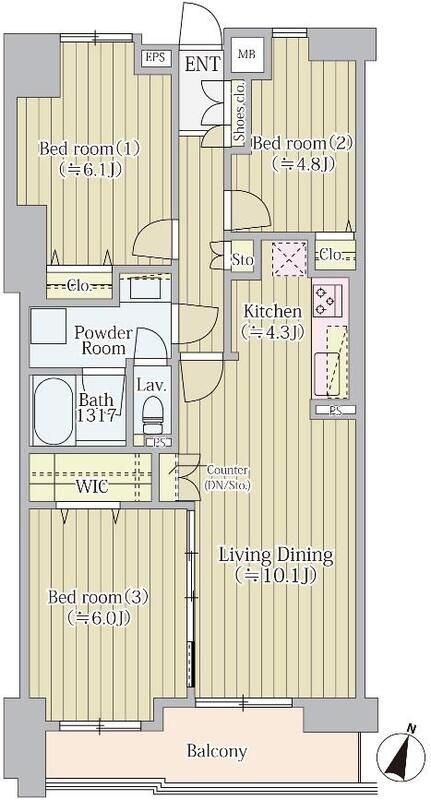 コアスターレ西大井の間取り