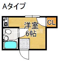 アクティブ岸里の間取り