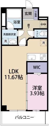 TOKUSHIMA MIDTOWERの間取り