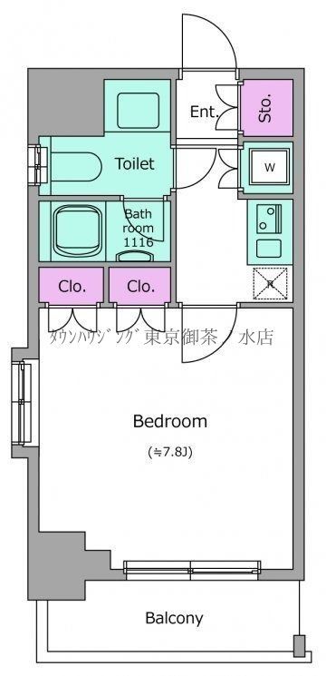 レジディア後楽園の間取り