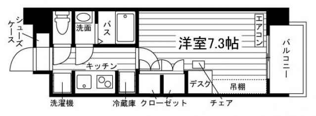 RJRプレシア九大前の間取り