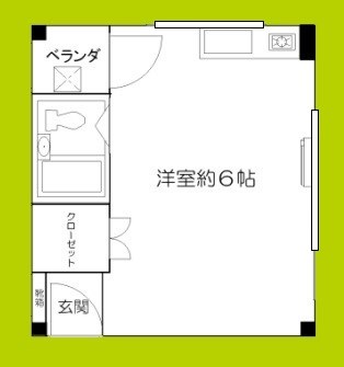 スガヤマンションの間取り