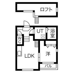 カーサ ルーチェWの間取り