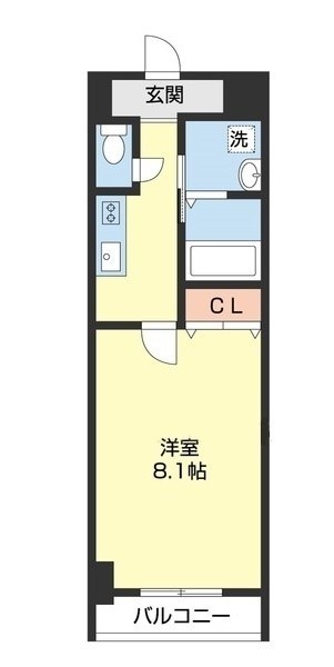 シャルマンフジ和歌山駅前の間取り