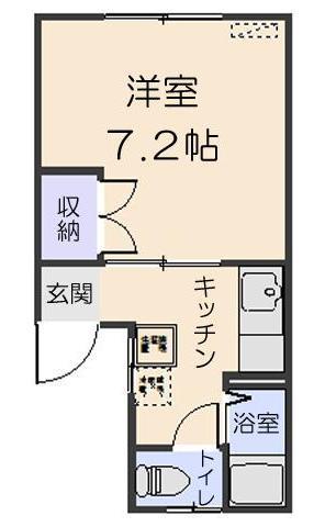 シャルムハイツの間取り