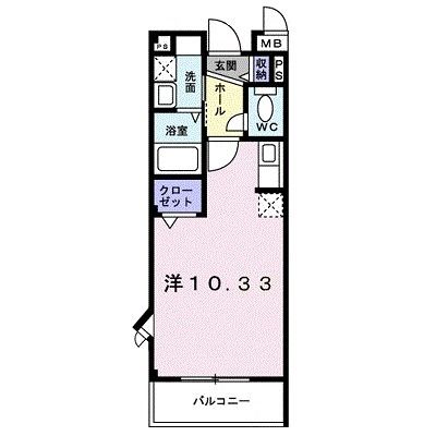 レジデンスブライトの間取り