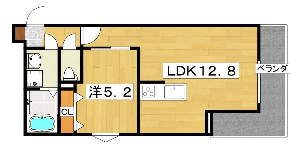 シエーナ枚方岡南の間取り