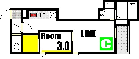 REGALEST 江波東の間取り