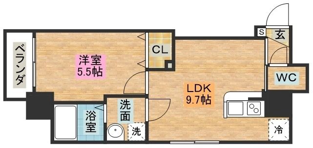 メゾン・ド・エイトの間取り