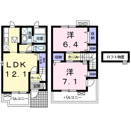 【西宮市大井手町のその他の間取り】