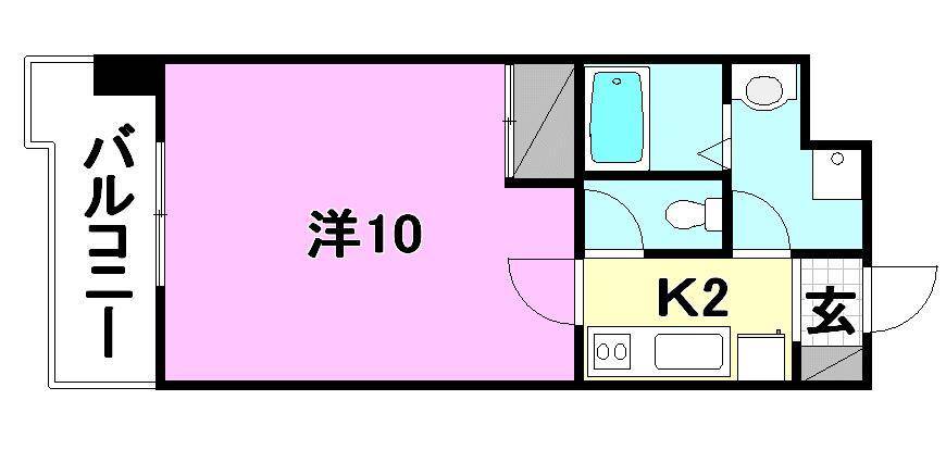 ルラシオン松山高砂の間取り