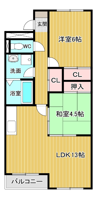 エス・プワールの間取り