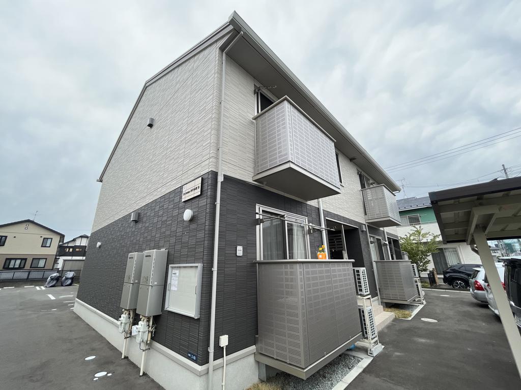 D-roomかすみ町Ｂの建物外観