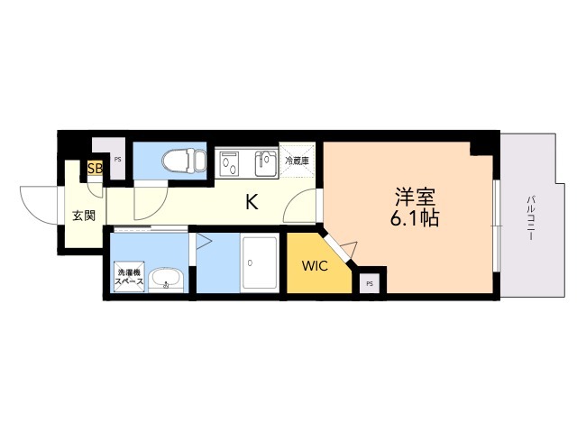 仮称)上牟田1丁目マンションの間取り