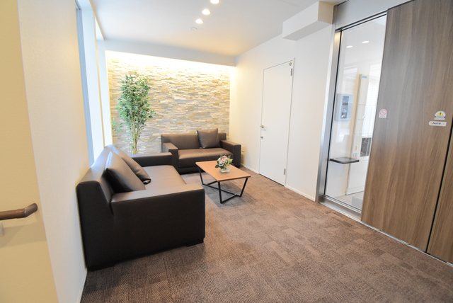 ロビー　コミュニティスペースで交流☆月１回社会福祉士等の訪問有り☆