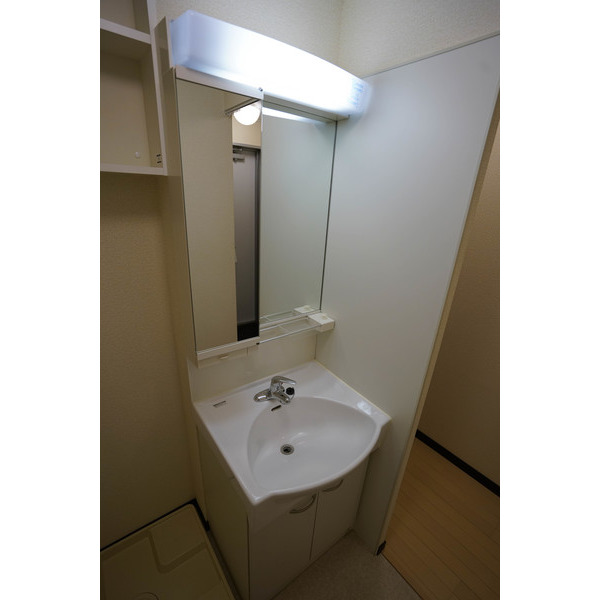 洗面設備　同タイプのお部屋