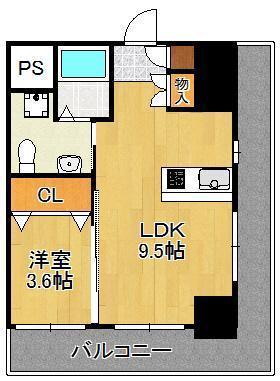 Ｂａｓｉｃ　Ｂ．Ｌ．Ｄ　ＹＡＨＡＴＡの間取り