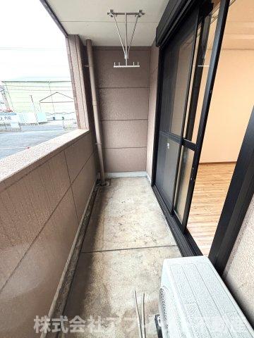 バルコニー　南西向き