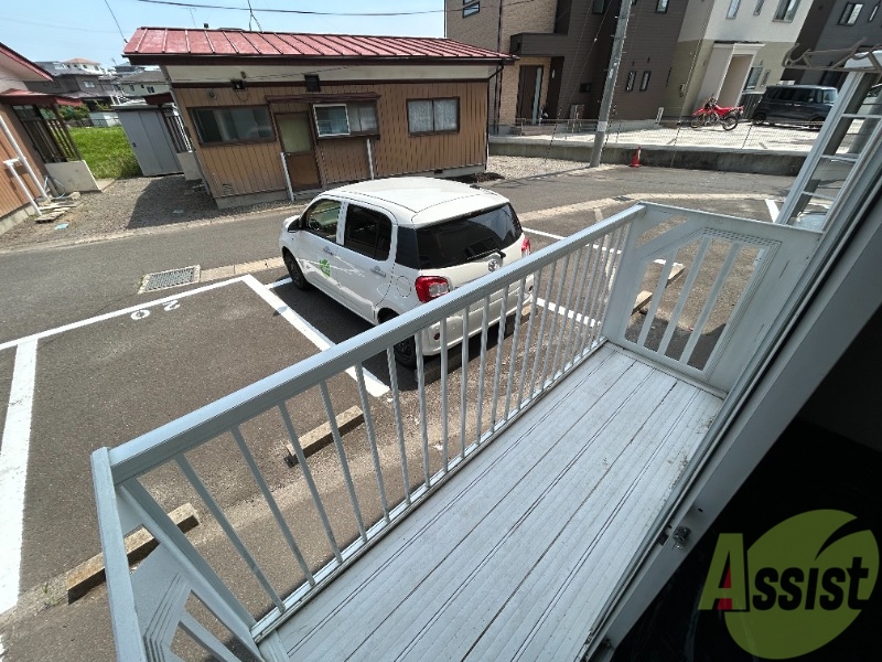 バルコニー　バルコニーはございませんが洗濯物を干すスペースはございました