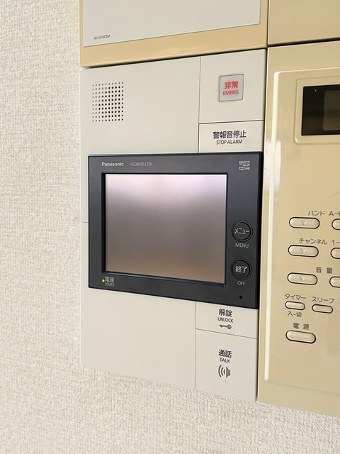 セキュリティ　ＴＶモニター付きインターホン