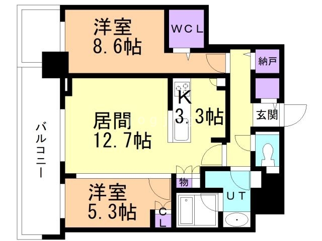ONE札幌ステーションタワーの間取り