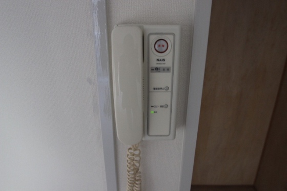 セキュリティ　※別部屋の写真です